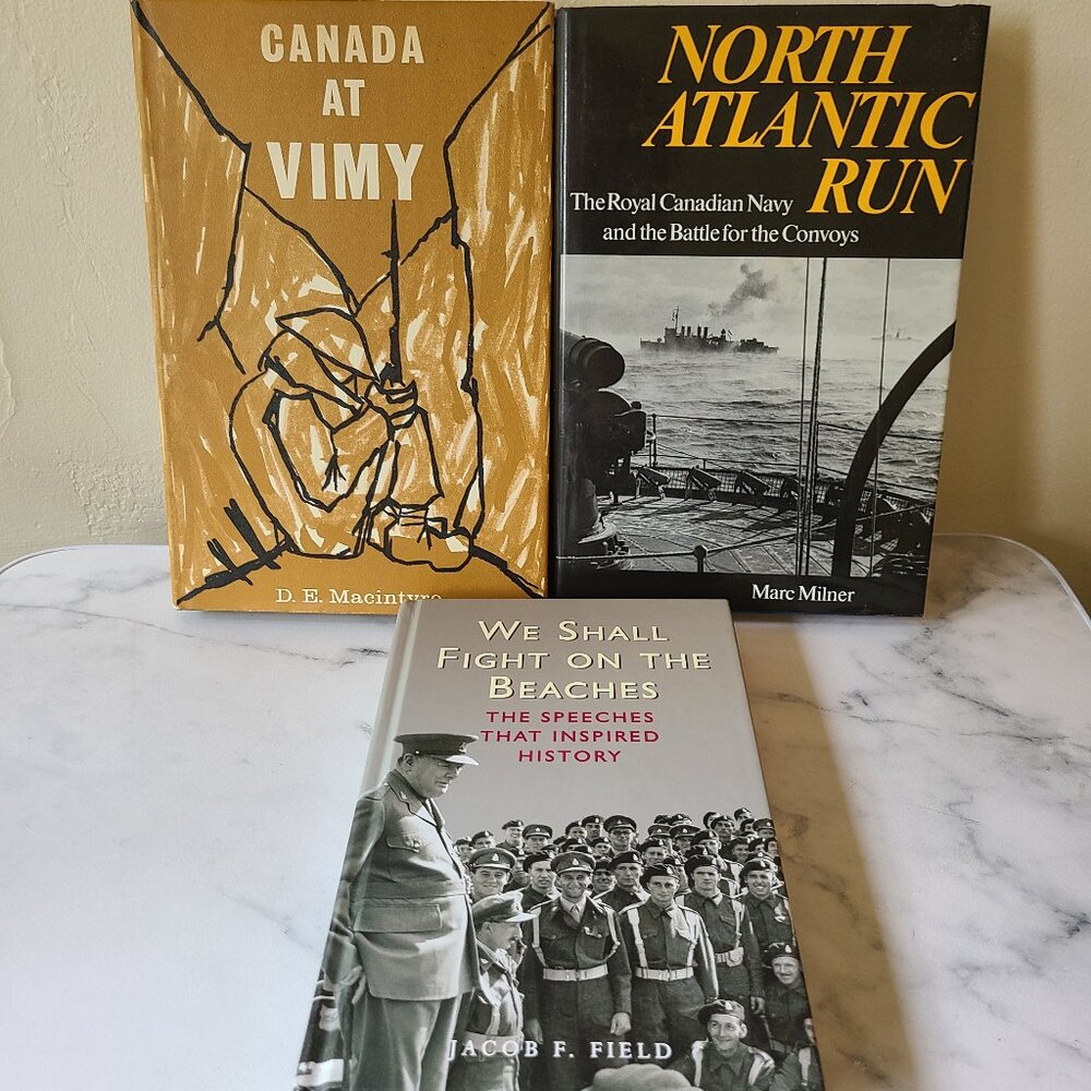 Three Military Hardover Books